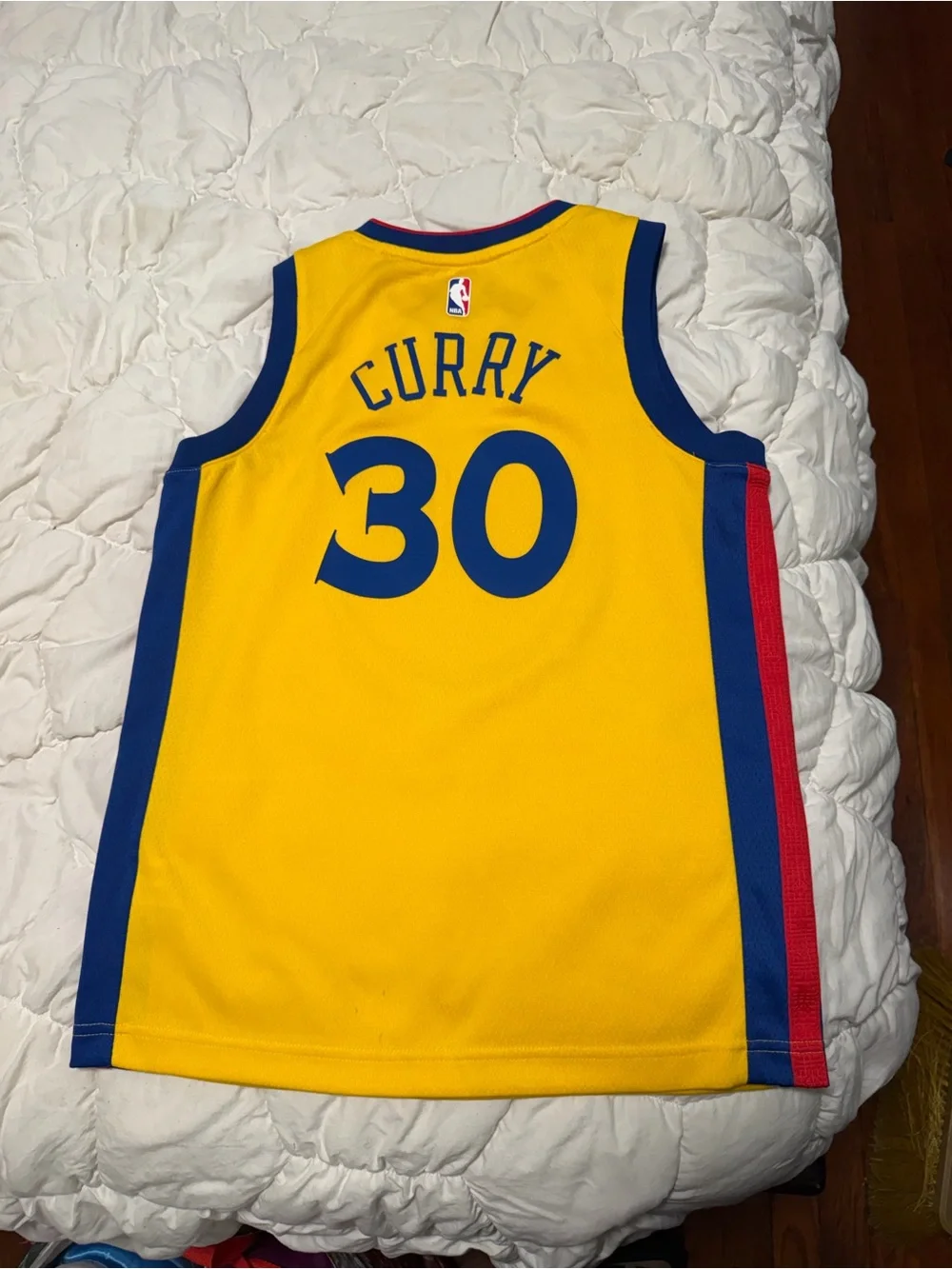 Kids the bay Steph Curry 30 jersey M 10/12